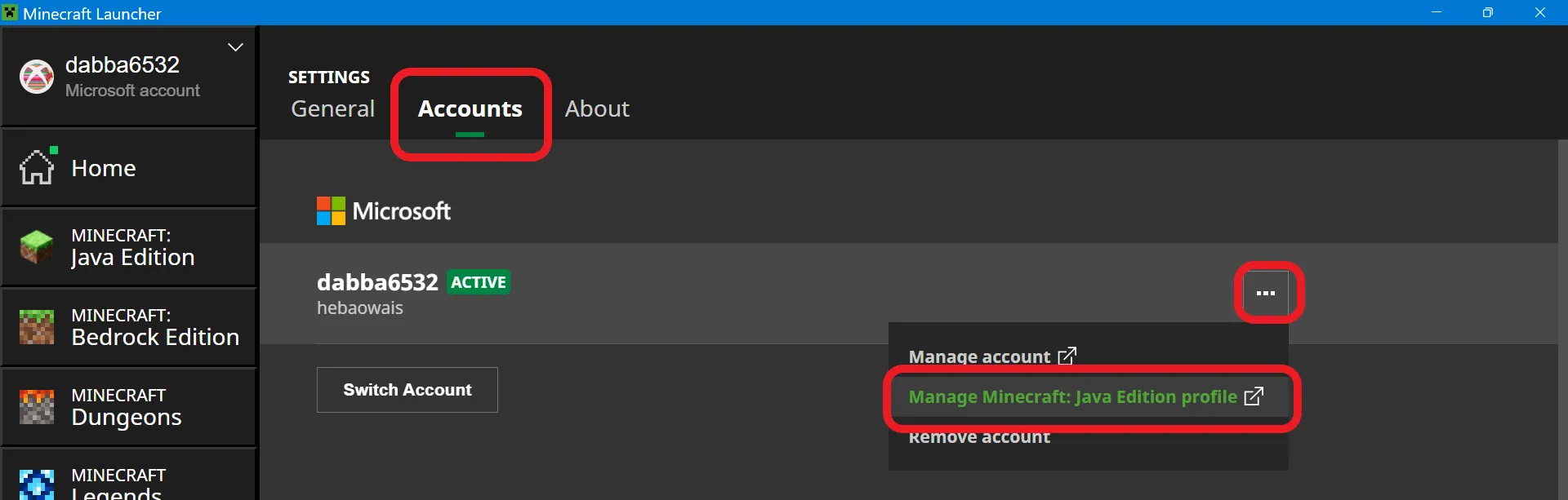 Change Your Minecraft Username